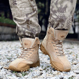 Tactical Boots Men's Military Army Breathable Outdoor Tactical Shoes Husband Mart Lion   