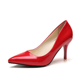 Women's Shoes Heeled Pumps Stiletto Heels Red Sole Pointed Toe Elegant Wedding Dress Office MartLion Red 43 