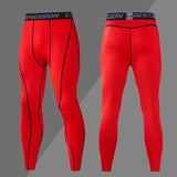 Gym Mens Fitness Running Sport Pants Athletics Tight Leggings Joggings Skinny Yoga Compression Trousers Sweatpants Dry Fit