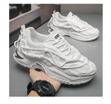 Casual Anti-slip Sneakers Lightweight Breathable Flats Men's Shoes Sports Running MartLion   