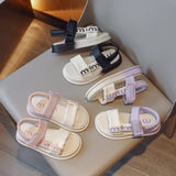 Girls Candy Color Summer Sandals Little Princess Open Toe Beach Sandals Baby Soft Thick Sole Shoes MartLion   