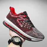 Air Cushion Running Shoes Men's Mesh Sneakers Athletic Sports Jogging Walking Outdoor Gym Training Footwear Mart Lion   