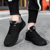  Soft Sole Unisex Casual Sneakers Warm Padded Cotton Shoes Lightweight Flat Walking Trendy Men's Shoes MartLion - Mart Lion