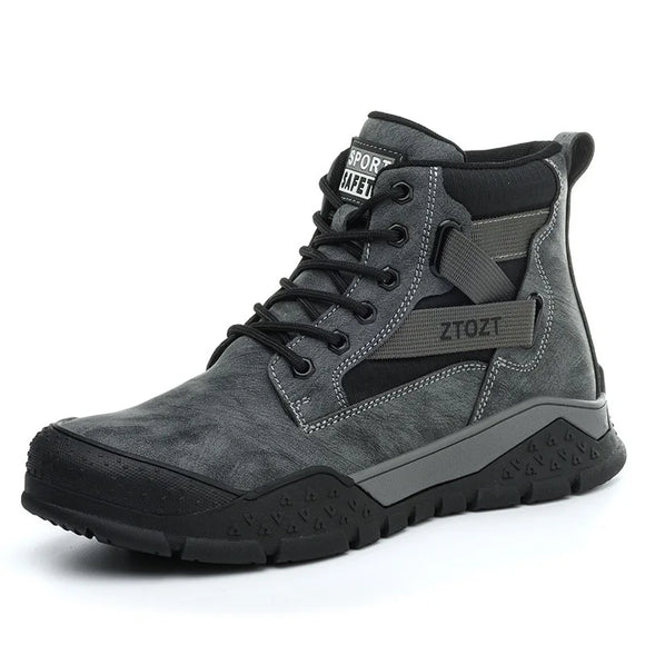 Safety protective shoes anti-smash anti-stabbing safety shoes thick-soled breathable non-slip non-tired feet work shoes MartLion