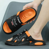 Men's Slippers Summer EVA Soft-soled Platform Slides Sandals Indoor Outdoor Walking Beach Shoes Flip Flops MartLion   