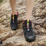 Luxury Outdoor Hiking Men's Sneakers Designer Non-Slip Waterproof Shoes Cozy Light Walking Trainers Baskets Homme Tenis Mart Lion   
