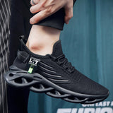 Ultralight Men's Free Running Shoes Cushioning Sneakers Summer Mesh Sock Sports Jogging Footwear Mart Lion   
