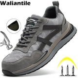 Safety Work Shoes Sneakers For Men's Women Steel Toe Boots Anti-smashing Construction Footwear MartLion   