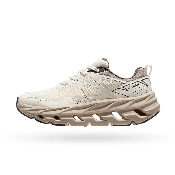 Sports Running Shoes Breathable Casual Sneakers Women Non-Slip Jogging Men's MartLion Beige Brown-Men 41 