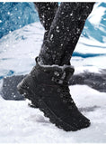 snow boots men winter boots keep warm plush boots hiking boots men casual shoes men mountain snow boots MartLion