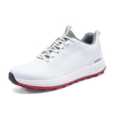 Golf Shoes Men's Breathable Golf Sneakers Light Weight Golfers Footwears Anti Slip Walking Sneakers MartLion Bai-5 1 40 