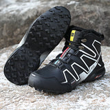 Warm Hiking Shoes Men's Winter Snow Tactical Boots Climbing Mountain Sneakers Combat MartLion   