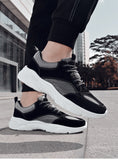 Men's Shoes Leather Casual Sneakers Lightweight Breathable Footwear Tenis Masculino Mart Lion   