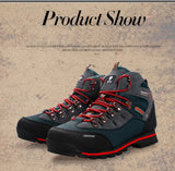 Hiking Shoes Men's Waterproof Outdoor Hiking Boots Breathable Anti Slip Trekking Tactical Military Mart Lion   