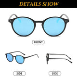 Stylish Polarized Round Sunglasses Women Men's Retro Classic MartLion   