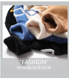 men's Winter Letter pattern thick sweater Student youth autumn wool pullovers MartLion   