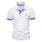 Summer Men's Polo Shirt Casual Short Sleeve Golf Shirts Homme Clothing T shirt for Men MartLion   