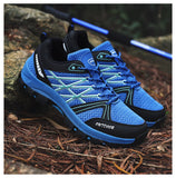 Hiking and Trekking Shoes Men's Lightweight Trekking Sport Sneakers Mountain Climbing Trekking Mart Lion   