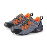 Hiking Shoes Men's Hiking Boots Trekking Wear-resistant Outdoor Hunting Tactical Sneakers Mart Lion GreyOrange Eur 40 