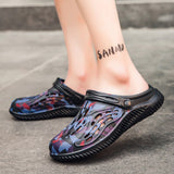 Summer Men's Slippers Platform Outdoor Sandals Clogs Beach Vacation Slippers Flip Flops Soft  Slides Casual Shoes Mart Lion   