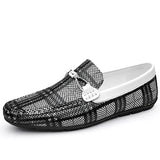 Men's Loafers Luxury Shoes Slip On Leather Casual Trendy Loafer Hombre Homme MartLion   