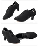 Shoes For Dance Closed Toe Women's Ballroom Modern Tango Salsa Training 5/7CM Heel MartLion   