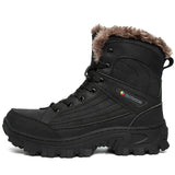 Super Warm Winter Snow Tactical Military Combat Boots Men's Leather Outdoor Hunting Trekking Camping MartLion   