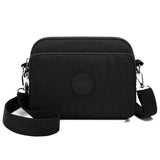 Luxury Bag Woman Oxford Messenger Bags Travel Solid Casual Crossbody Female Shoulder Wallet Mart Lion Black  