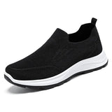 Same style couple shoes men's and women spring breathable single one foot soft sole and healthy cloth MartLion B-D85-Men-Black 36 