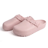 Women Sandals Beach Flat Waterproof Garden Shoes For EVA Home Shoes Casual Soft MartLion Pink 45 CHINA