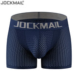 Men's Underwear Boxer Mesh Padded Underwear with Hip Pads Men's Boxers Butt Padded Elastic Enhancement MartLion   