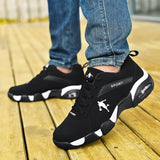Men's Shoes Casual Sneakers Trainers Air Cushion Leisure Blue Tenis Masculino Adulto