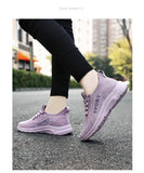 Women Sports Shoes Lightweight Mesh Sneakers Athletic Breathable Running Flying Weave Casual Sneakers MartLion   