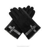 Winter Men's Cycling Gloves Outdoor Running Motorcycle Touch Screen Fleece Gloves MartLion   