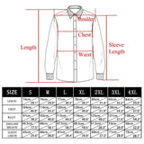  Luxury Shirts Men's Solid Striped Silk Black White Red Blue Green Gold Slim Fit Long Sleeve Blouses Tops Barry Wang MartLion - Mart Lion