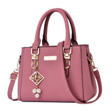 Handbags Women Shoulder Bags Casual Leather Messenger Bag Large Capacity Handbag Promotion MartLion Pink One Size CHINA