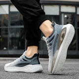 Sneakers Anti-slip Casual Running Shoes Breathable Trendy Shock Absorbing Men's MartLion   