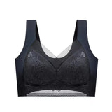 Lace Ladies Underwear No Steel Rings Fixed Cups Gathered Small Bra Thin Section MartLion   