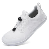 Men's Sneakers Casual Walking Shoes Non-slip Lightweight Breathable Trainer Gym MartLion White 39(24.5CM) 
