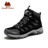 Men's Winter Boots Waterproof Outdoor Hiking Shoes Women Mid-top Trekking Autumn Non-slip MartLion   