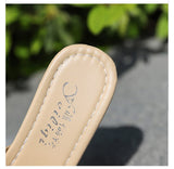 Women Slippers Outdoor Summer Wedge Sandals Mesh Sequin Slide Mujer Verano Beach Slides Platform Slippers Mart Lion   