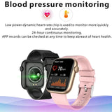  Smart Watch For Women Full Touch Screen Bluetooth Call Waterproof Sport Fitness Tracker Lady  Watches Smartwatch Men's MartLion - Mart Lion