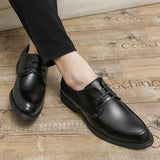 Men's Formal Shoes Lace Up Dress Split Leather Footwear Mart Lion   