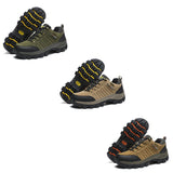 Men's Hiking Shoes Outdoor Anti Slip Hiking Boots Trekking Lace-Up Mountain Climbing Mart Lion   