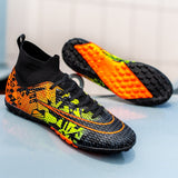Football Boots Men's Futsal Soccer Shoes Centipede Kids Sneaker Studded Soccer Cleats Mart Lion see chart 12 38 