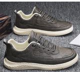 Shoes Sneakers Men's Lace Up Shoes Classic Comfort Walking Zapatos De Hombre MartLion   