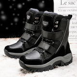 Mid Length Women's Boots Winter Thick Cotton Shoes Warm Snow Boots Thick Sole Anti Slip Wear-resistant Women's Shoes MartLion