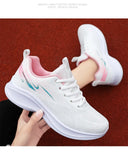 Shoes Spring Running Soft Sole Breathable Mesh Sports Shoes women MartLion   