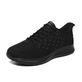 Men's Harajuku Lazy Shoes Breathable Sneakers Mart Lion Black Grey 6.5 