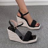 Summer Shoes Women High Heels Sandals Party Platform Wedges MartLion   